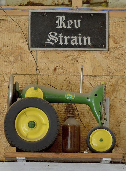 Jack and Mike Strain are father-and-son farmers